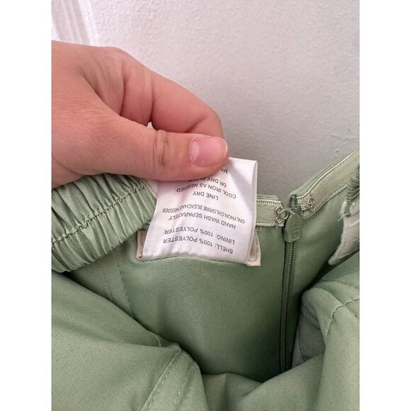 TS Couture Sage Green Strapless Gown – New with Tags - Picture 6 of 12